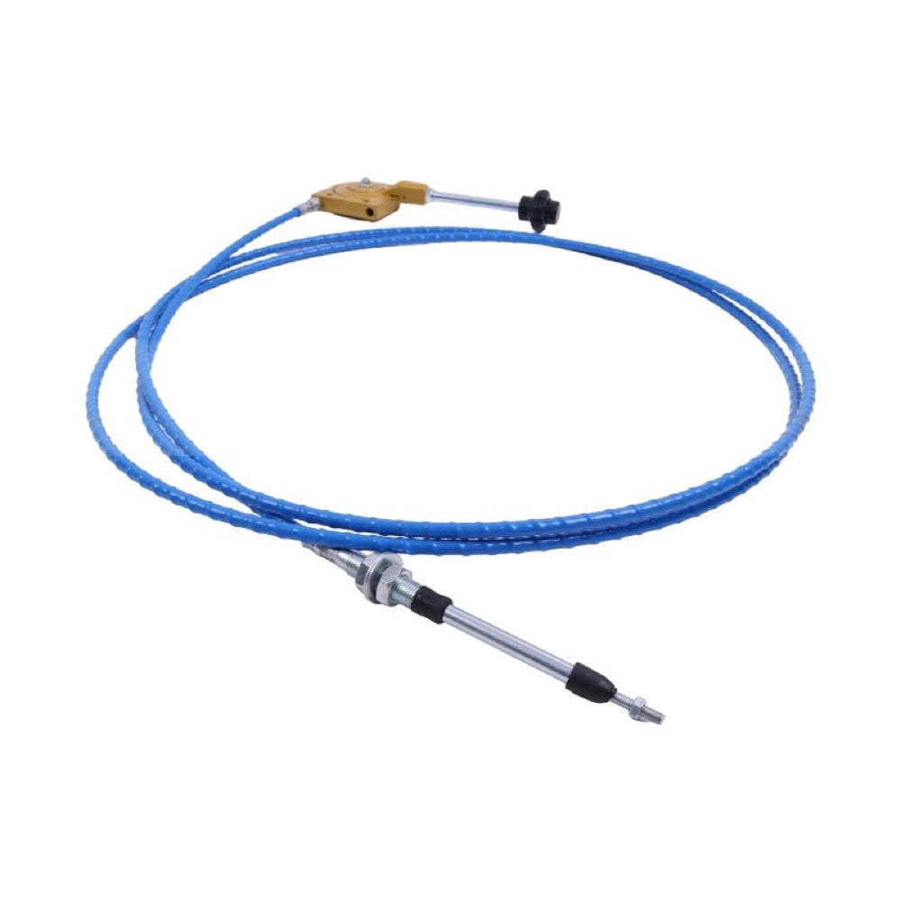 4M 157" Throttle Cable With Control Handle compatible with Komatsu Hitachi Caterpillar CAT Kobelco Daewoo CASE Volvo JCB John Deere Excavator